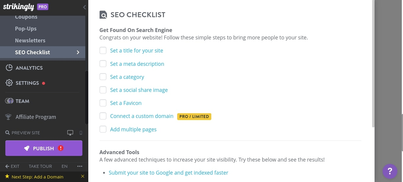 null SEO-checklist-Strikingly-website-builder